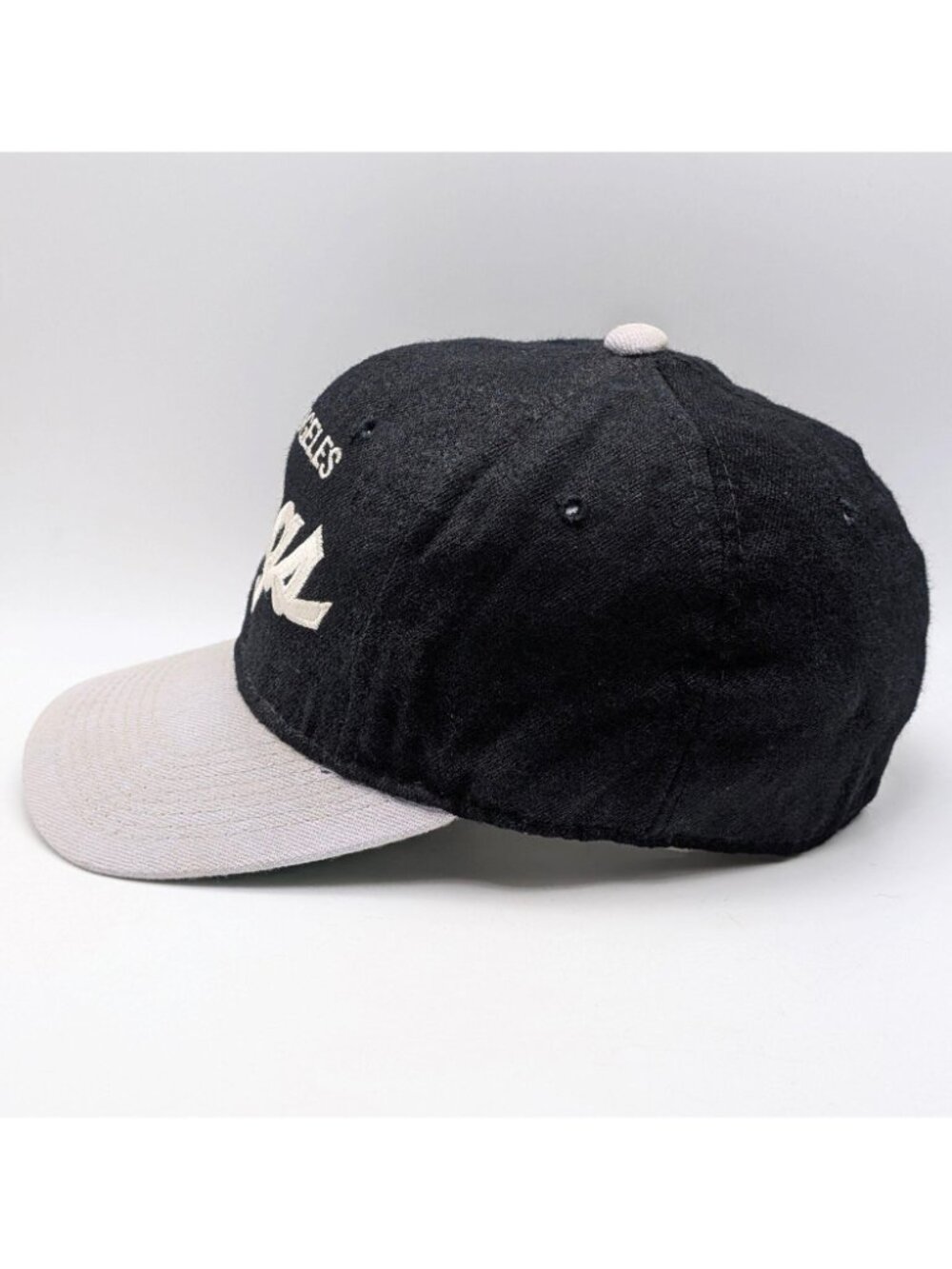 Vintage Los Angeles Kings Fitted Script Wool Hat 90s NHL Ice Hockey Size 6 5/8 - Picture 5 of 9
